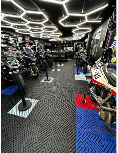 Éclairage LED Nid d’Abeille – 21 Barres LED – Modulable – 6000K