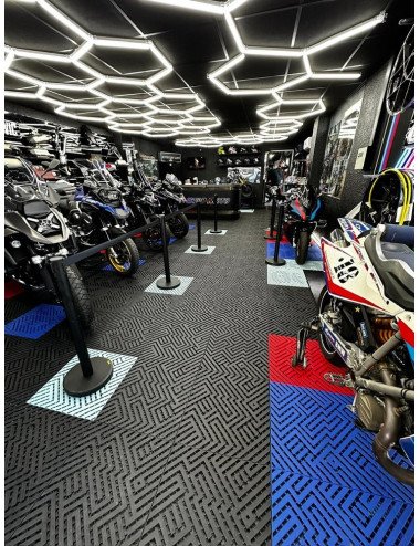 Éclairage LED Nid d’Abeille – 21 Barres LED – Modulable – 6500K