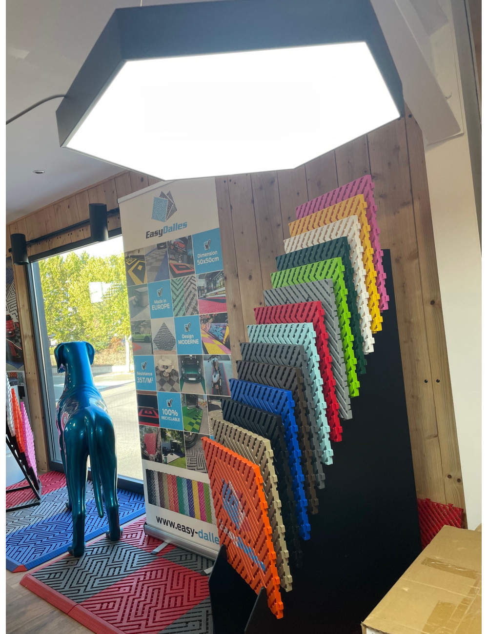 Led Hexagonal Plein pour garage Led Hexagonal Plein pour garage