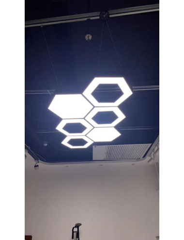 Led Hexagonal Plein pour garage