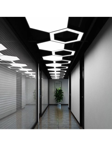 Led Hexagonal Plein pour garage