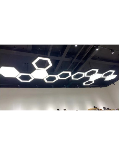 Led Hexagonal Plein pour garage