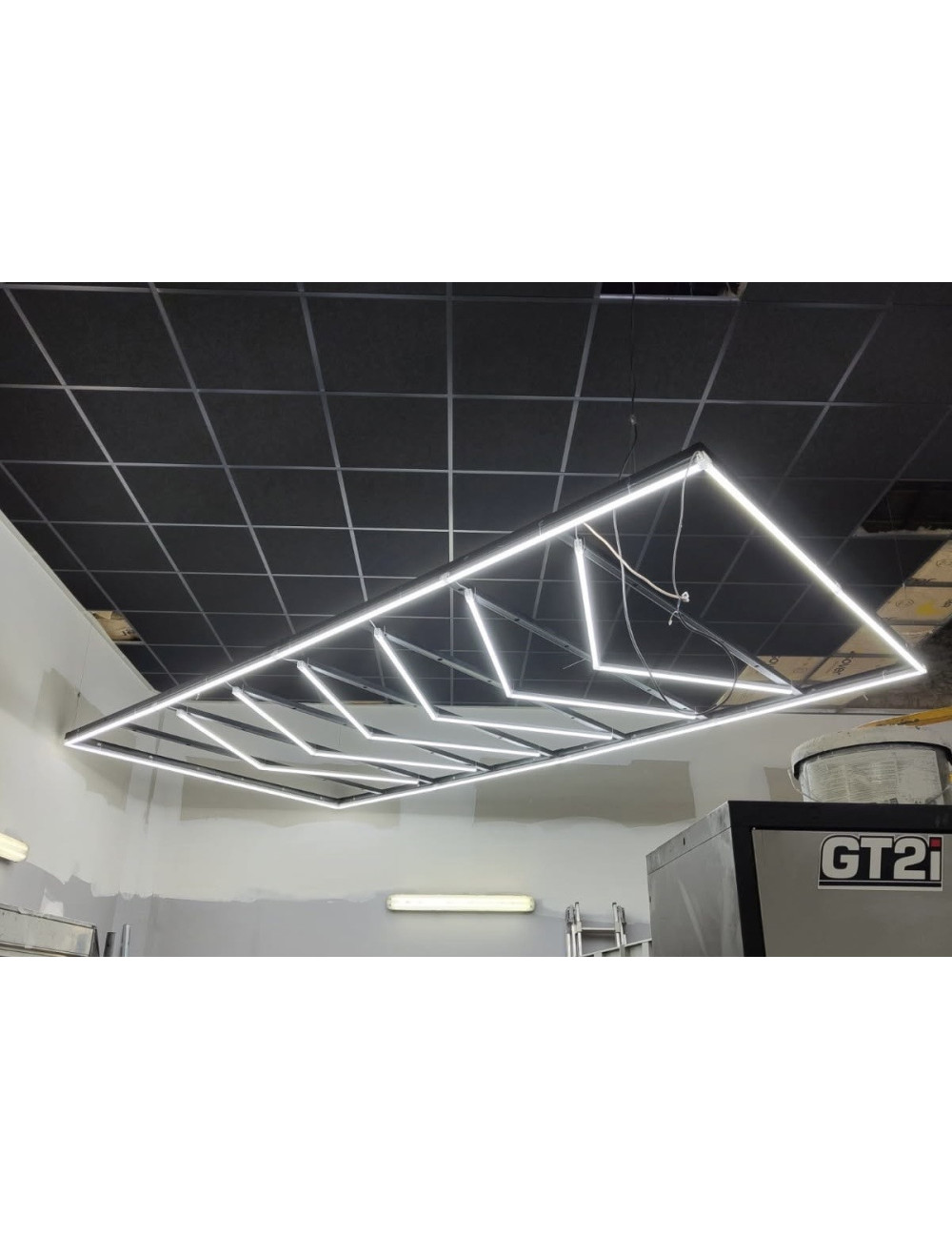 Kit Luminaire LED avec Cadre et 6 Flèches – Design Modulable Kit Luminaire LED avec Cadre et 6 Flèches – Design Modulable