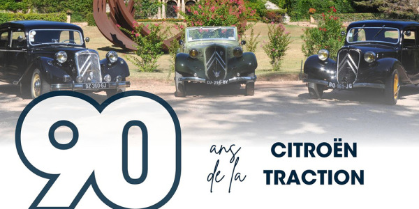 Les 90 ans de la Citroën Traction - Domaine d'Astros le 1er juin 2024